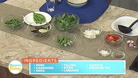 Magandang Buhay: Regine’s Sinigang na Baboy recipe Image Thumbnail