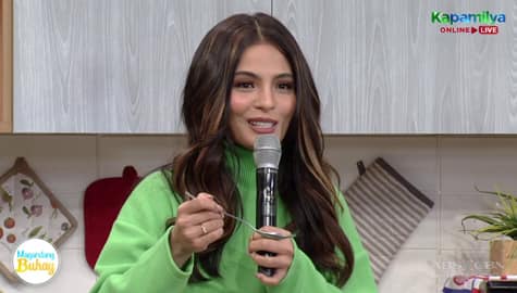 Magandang Buhay: Ang nakakatawang reaksyon ni Lovi nang matikman ang Sinigang ni Regine Image Thumbnail