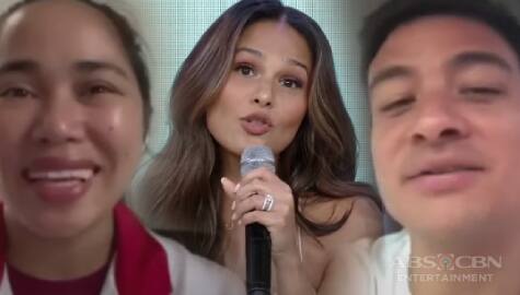 Magandang Buhay: Iza, nakatanggap ng surprise message galing kina Ben at Hidilyn Image Thumbnail
