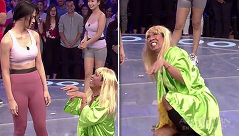 Minute To Win It: Long, nagpanggap na aso para kay Cindy Thumbnail