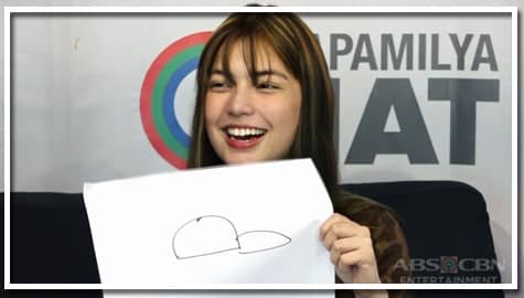 Jane de Leon takes on the Speed Drawing Challenge with a twist