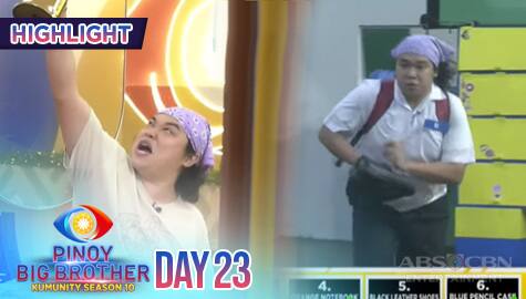 Day 23: TJ, panalo sa bilang head of household ngayong linggo | PBB Kumunity Image Thumbnail