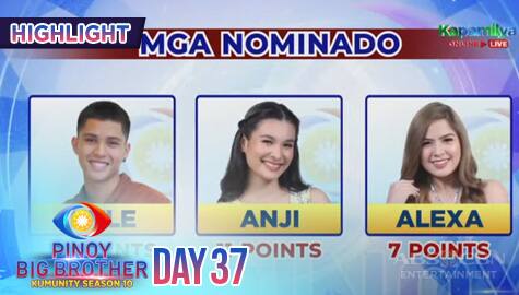 Day 37: 4th Nomination Night Official Tally | PBB Kumunity Image Thumbnail