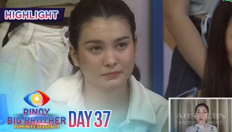 Day 37: Anji, first nominee ngayong 4th nomination night | PBB Kumunity Image Thumbnail
