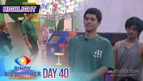 Day 40: Kyle, Alexa at KD, dadaan sa hamon ng soccer arcade | PBB Kumunity Image Thumbnail