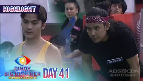Day 41: Eian at Jordan, sumabak sa soccer arcade task ni Kuya | PBB Kumunity Image Thumbnail