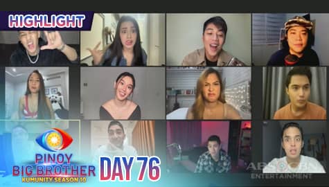 Day 76: Ex-celebrity housemates, bumoto kung sino sa Final 5 ang pinakanagpakatotoo | PBB Kumunity Image Thumbnail