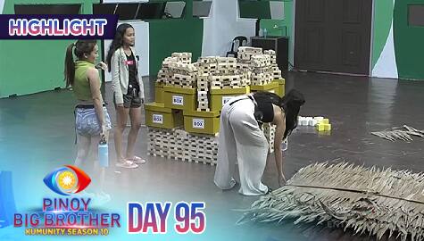Day 95: Adult Housemates, sinimulan baguhin ang bubong ng kanilang bahay | PBB Kumunity Image Thumbnail