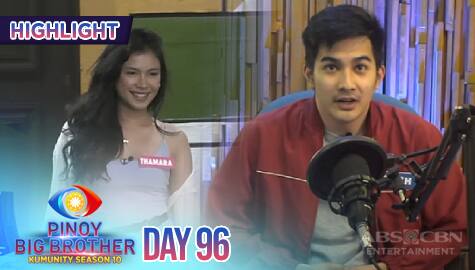 Day 96: Zach, isinama sa ikalawang bahagi ng audition si Thamara | PBB Kumunity Image Thumbnail