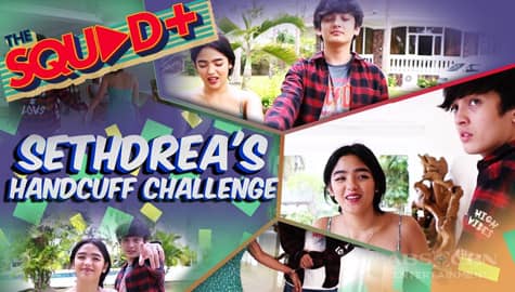WATCH: Handcuff Challenge with Seth and Andrea | The Squad+
