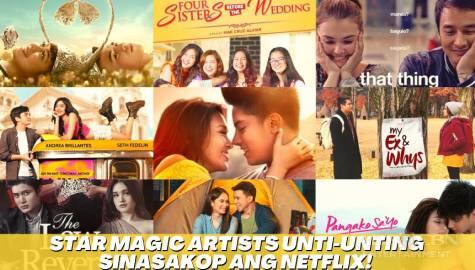 Star Magic Inside News: Star Magic artists unti-unting sinasakop ang Netflix! Image Thumbnail