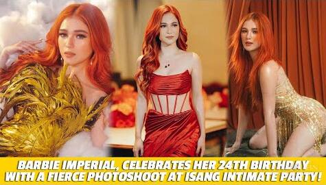 Barbie Imperial, celebrates 24th birthday!