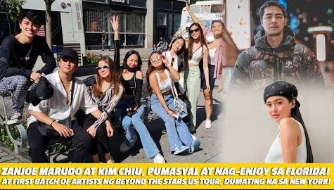 Star Magic Inside News: Zanjoe Marudo at Kim Chiu, pumasyal at nag-enjoy sa Florida! Image Thumbnail