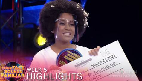 WEEK 5 Winner: Klarisse De Guzman as Minnie Riperton