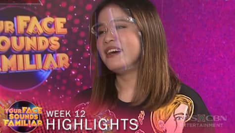 YFSF Klarisse De Guzman preparation as Toni Basil