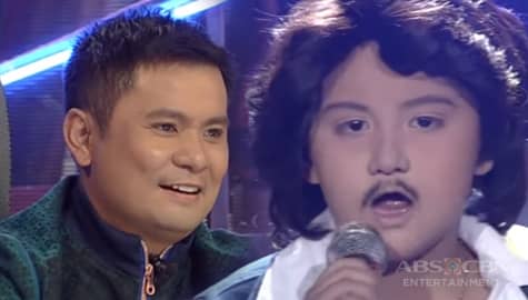 WATCH: Alonzo Muhlach fascinates Jury with his adorable performance as Rico J. Puno | YFSF Kids Image Thumbnail